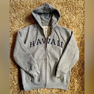 Hawaii zip-up hoodie sweatshirt